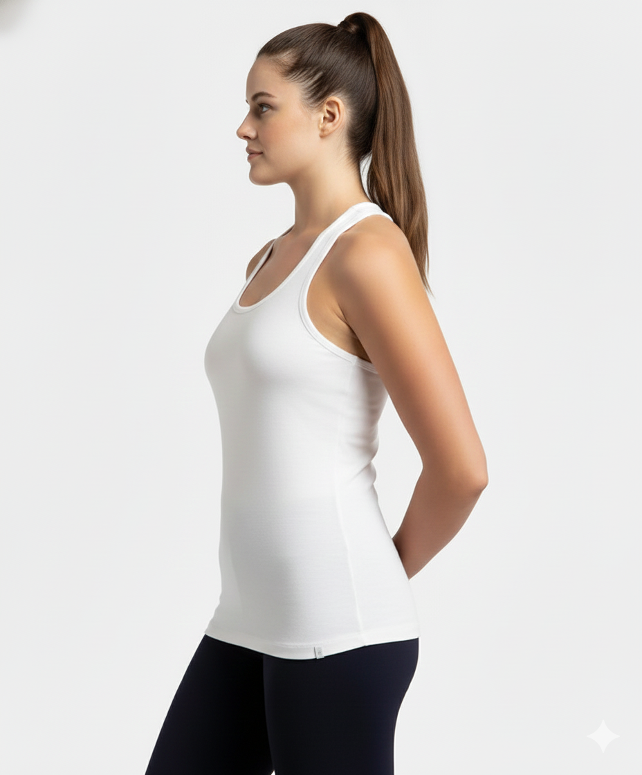 Jockey Women’s Tank Top | Soft Cotton Athleisure Sleeveless Top | Everyday Comfort Wear | 1467