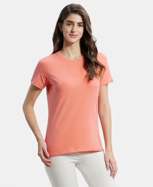 Jockey Women T-Shirt Athleisure|1515