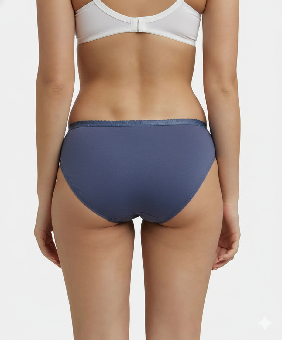 Jockey Women’s Bikini Panty Pack | Soft Cotton Stretch Underwear | Everyday Lightweight Comfort | 1525