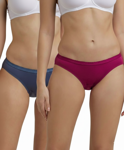 Jockey Women’s Bikini Panty Pack | Soft Cotton Stretch Underwear | Everyday Lightweight Comfort | 1525