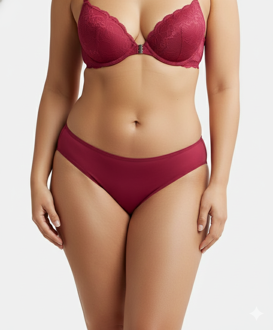 Jockey Women’s Bikini Panty Pack | Soft Cotton Stretch Underwear | Everyday Bikini Fit | 1803