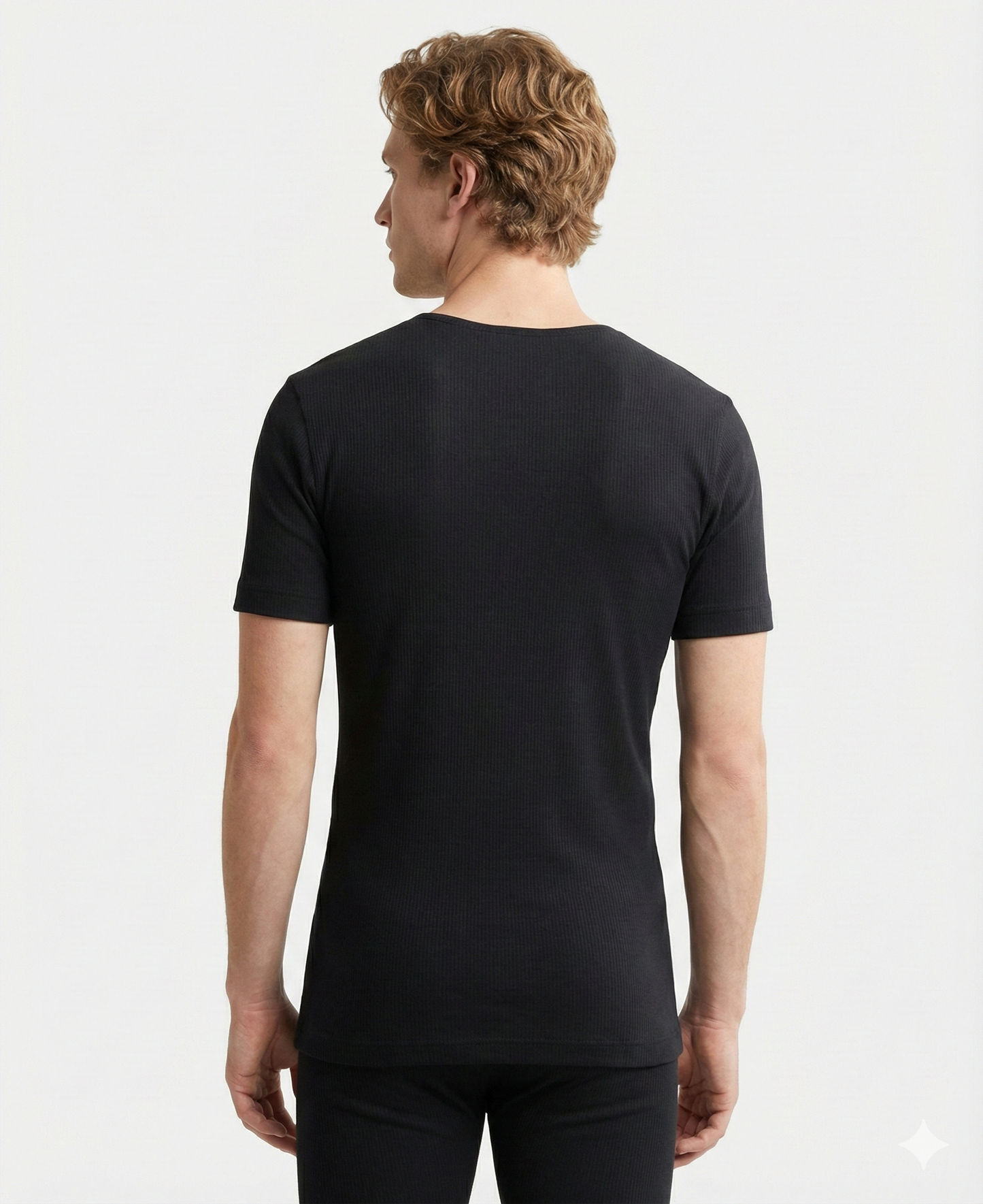 Jockey Men’s Thermal Round Neck Half Sleeves | Warm Cotton Rich Winter Innerwear | 2400