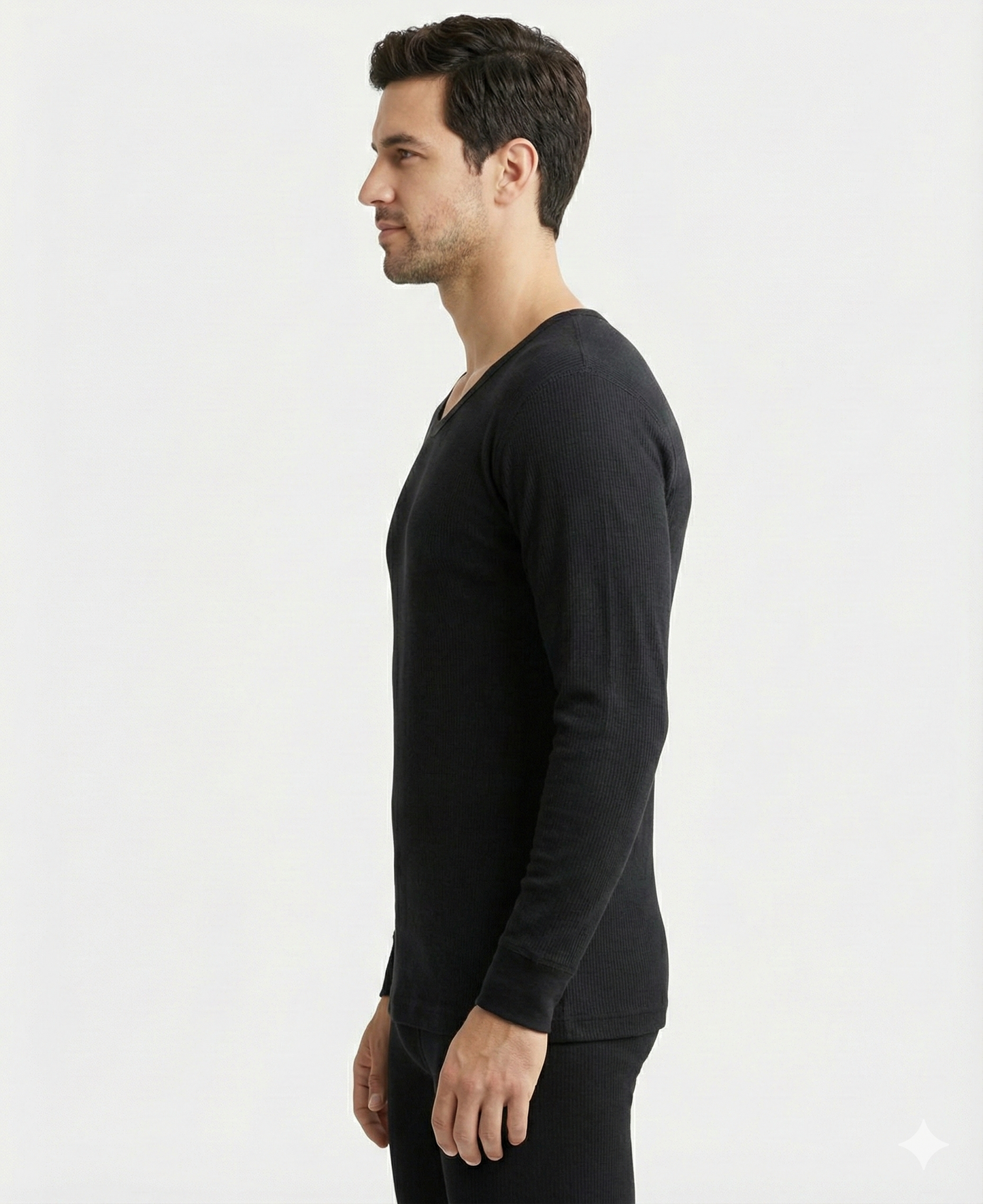 Jockey Men’s Thermal Round Neck Full Sleeves | Warm Cotton Rich Winter Innerwear | 2401