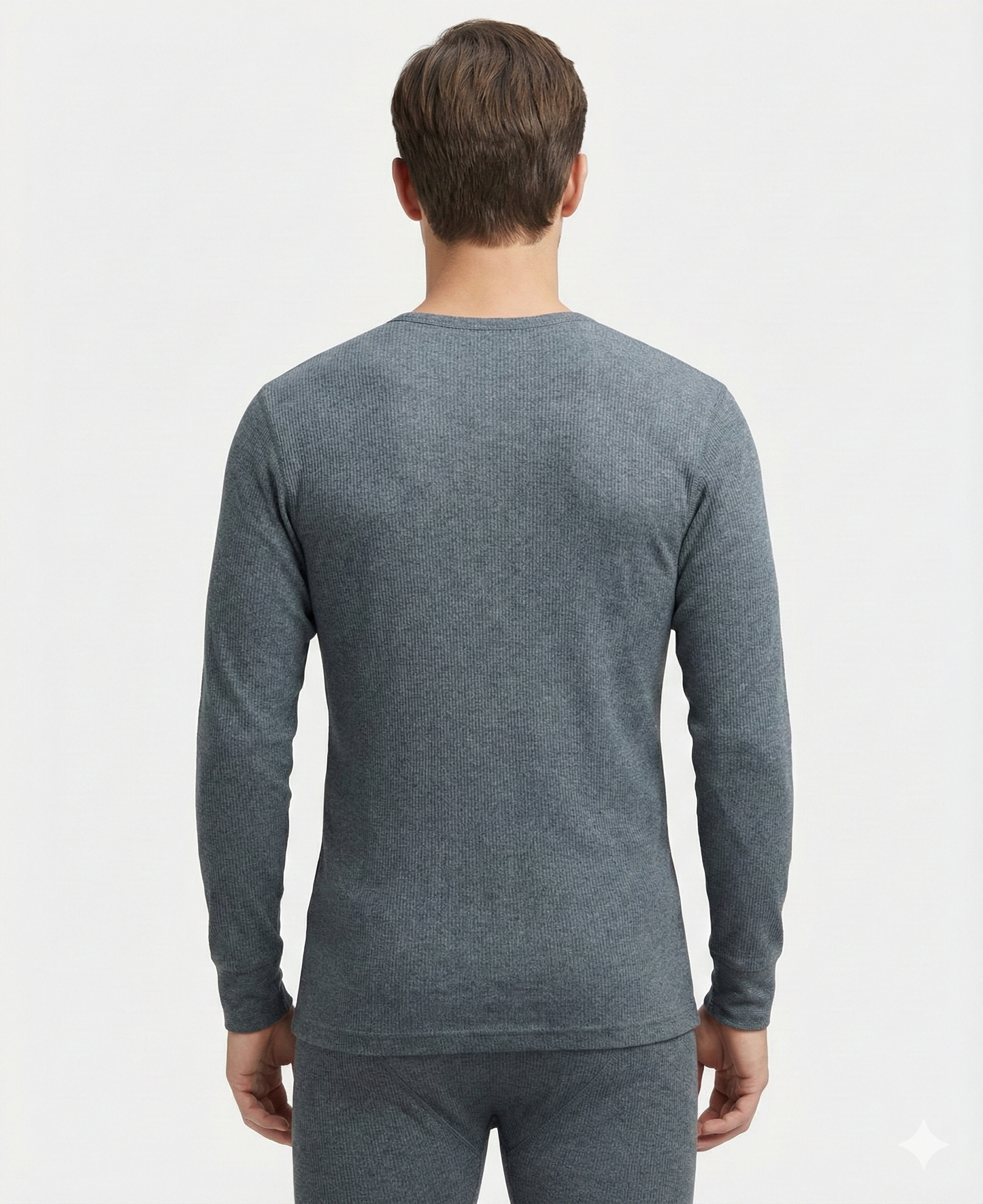 Jockey Men’s Thermal Round Neck Full Sleeves | Warm Cotton Rich Winter Innerwear | 2401