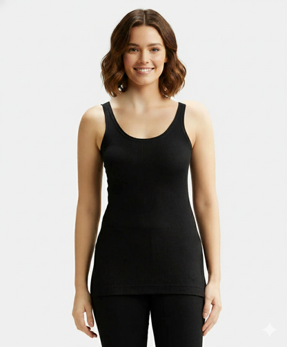 Jockey Women’s Thermal Cami | Warm Cotton Rich Winter Innerwear Top | 2500