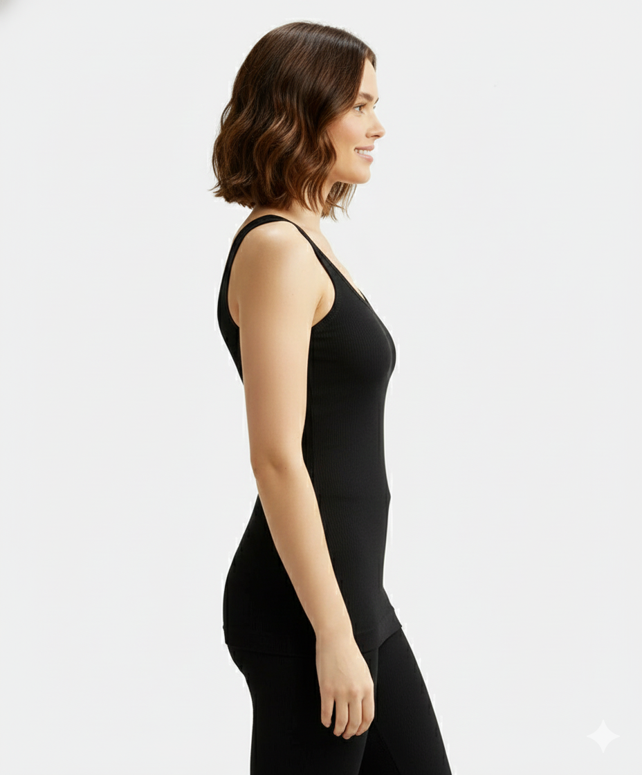 Jockey Women’s Thermal Cami | Warm Cotton Rich Winter Innerwear Top | 2500