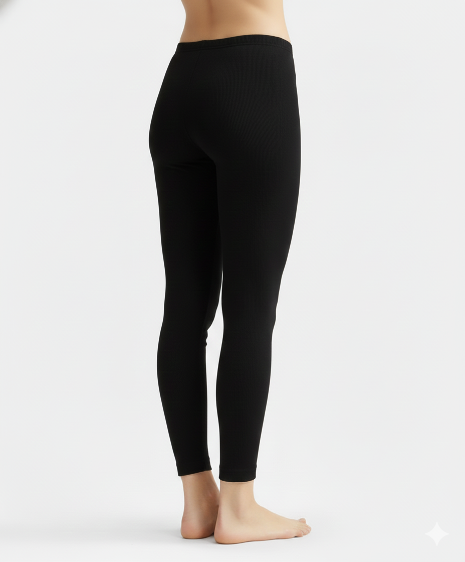 Jockey Women’s Thermal Lower | Warm Winter Leggings | Soft Cotton Rich Fabric | 2520
