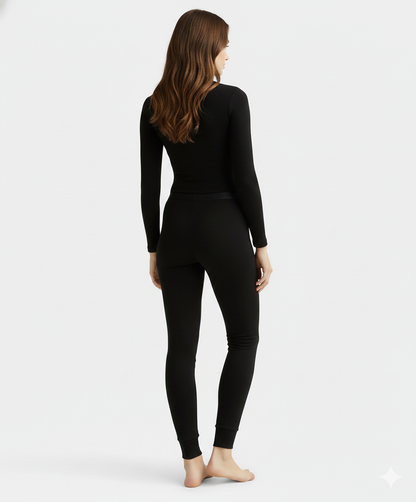 Jockey Women’s Thermal Lower | Ultra-Warm Winter Leggings | Soft Cotton Blend | 2523