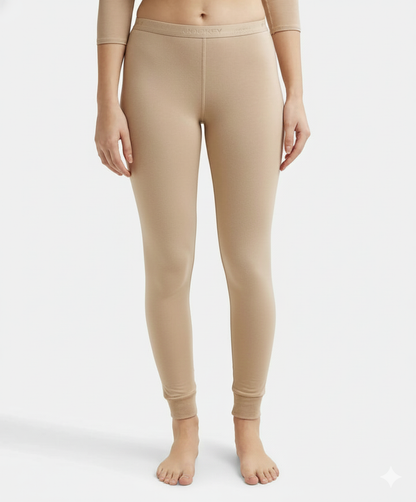 Jockey Women’s Thermal Lower | Ultra-Warm Winter Leggings | Soft Cotton Blend | 2523