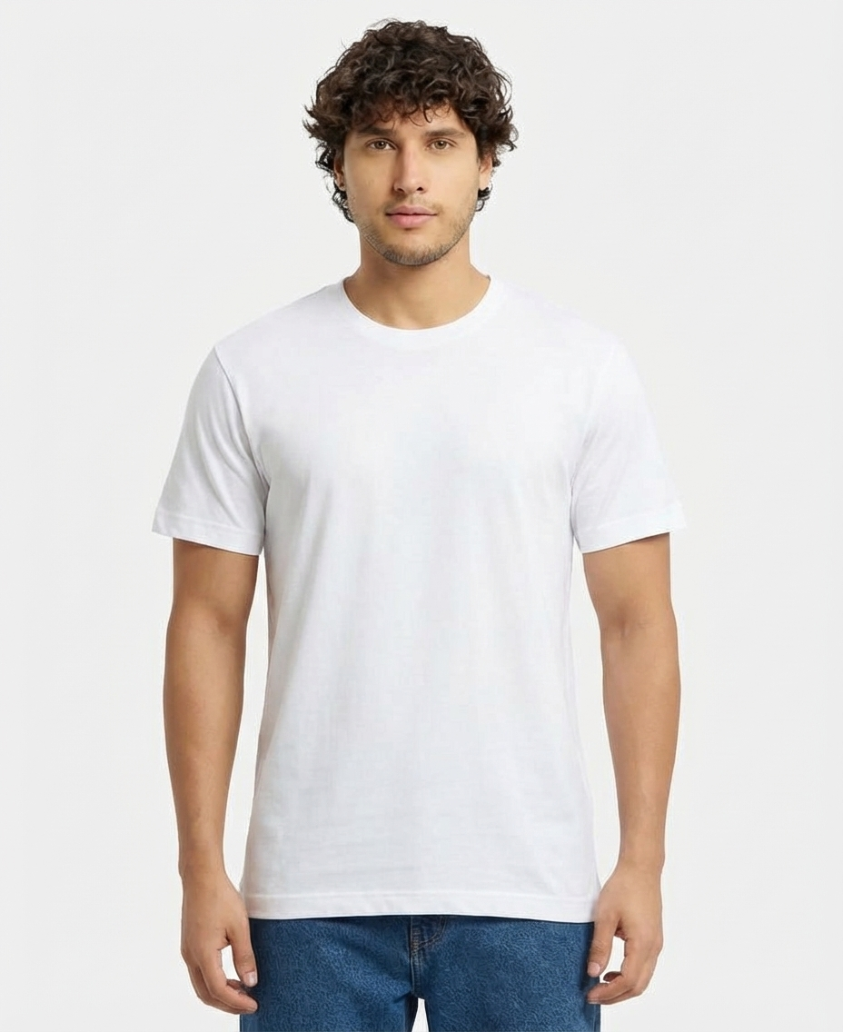 Jockey Men’s Athleisure T-Shirt | Soft Cotton Rich Tee | Everyday Comfort Wear | 2714