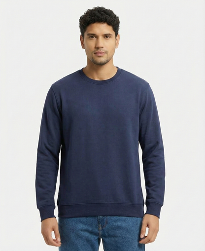 Jockey Men’s Athleisure Sweatshirt | Warm Winter Pullover | Cotton Rich Comfort Wear | 2716