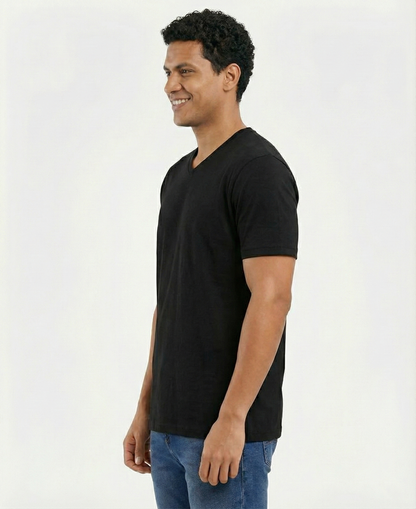 Jockey Men’s V-Neck Athleisure T-Shirt | Soft Cotton Rich Tee | Everyday Activewear | 2726