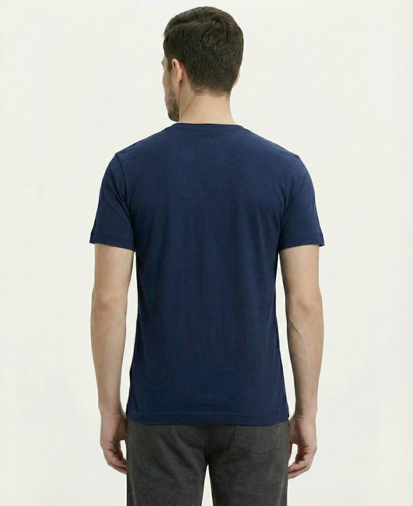 Jockey Men’s V-Neck Athleisure T-Shirt | Soft Cotton Rich Tee | Everyday Activewear | 2726