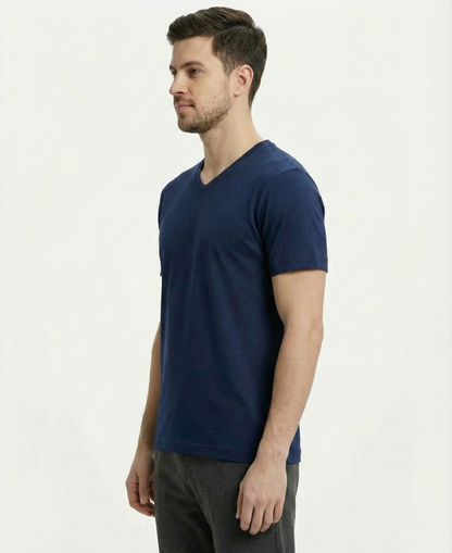 Jockey Men’s V-Neck Athleisure T-Shirt | Soft Cotton Rich Tee | Everyday Activewear | 2726