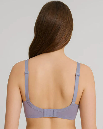 Triumph 100/300 Minimizer Non-Padded Non-Wired Big Cup Bra for Slimmer Look, Full Coverage & All-Day Comfort