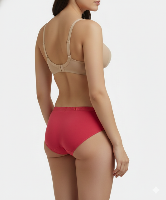 Jockey Women’s Hipster Panty Pack | Soft Cotton Mid-Rise Underwear | 3001