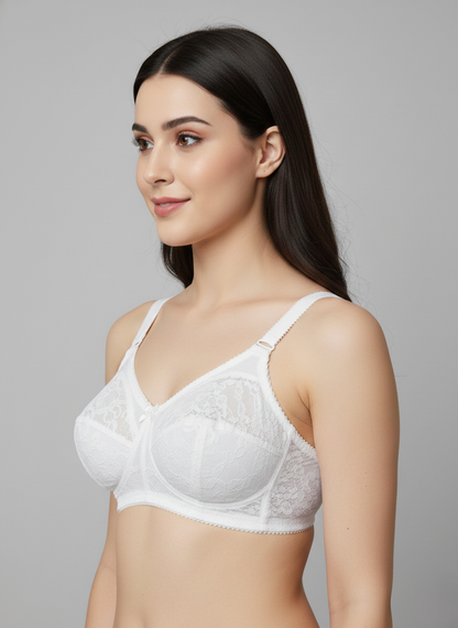 Triumph 20/319 Doreen Minimizer Full Figure Support Non-Padded Non-Wired Bra for Maximum Comfort & Firm Hold