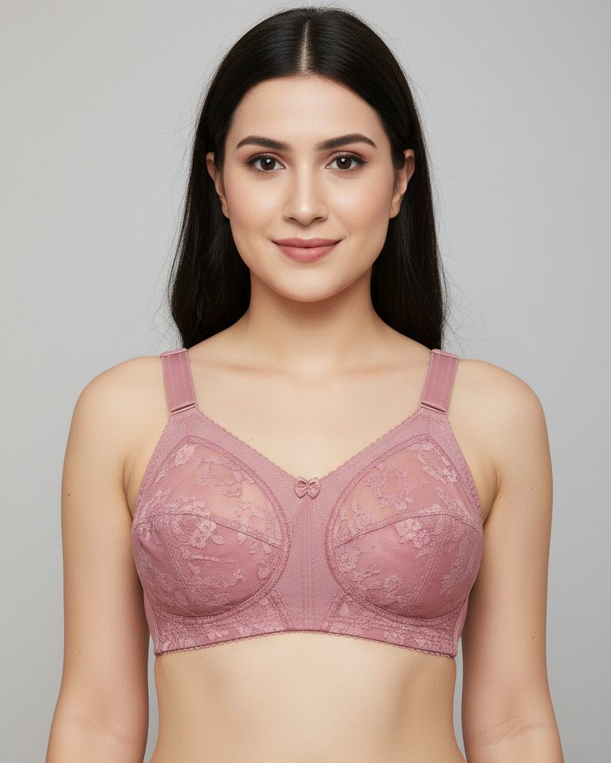 Triumph 20/319 Doreen Minimizer Full Figure Support Non-Padded Non-Wired Bra for Maximum Comfort & Firm Hold