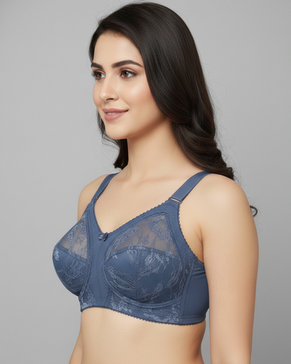 Triumph 20/319 Doreen Minimizer Full Figure Support Non-Padded Non-Wired Bra for Maximum Comfort & Firm Hold