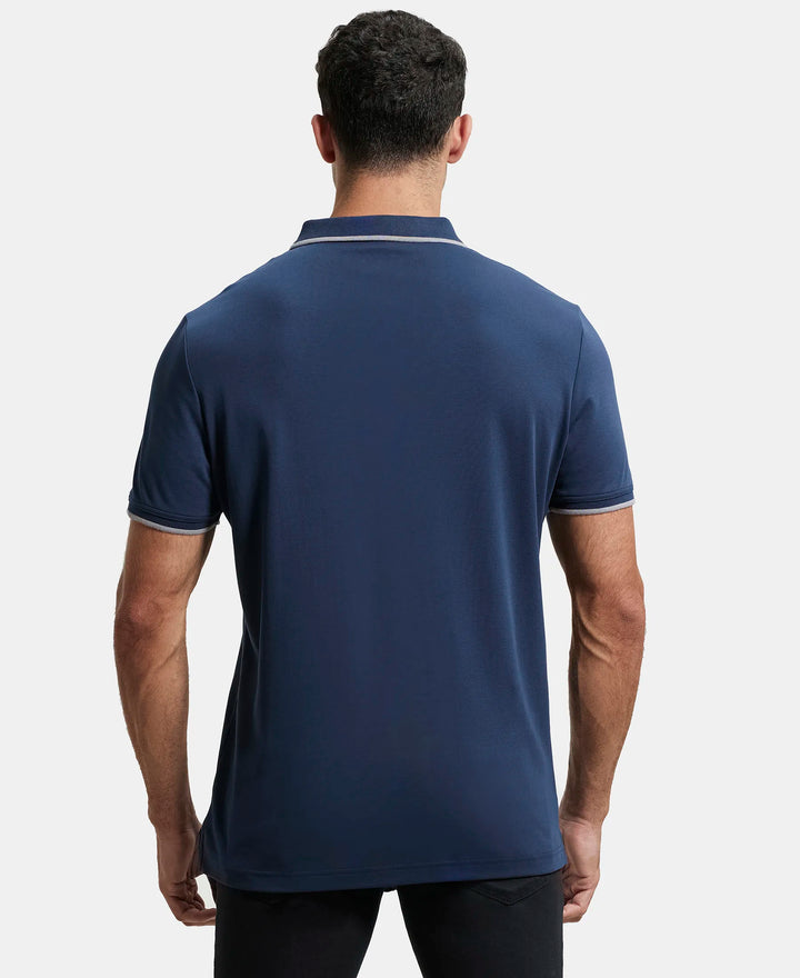 Jockey Men’s Athleisure Polo T-Shirt | Cotton Rich Sports Polo | Casual & Active Wear | 3911