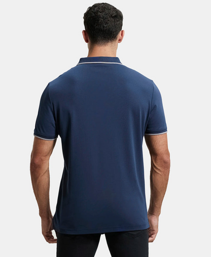 Jockey Men’s Athleisure Polo T-Shirt | Cotton Rich Sports Polo | Casual & Active Wear | 3911