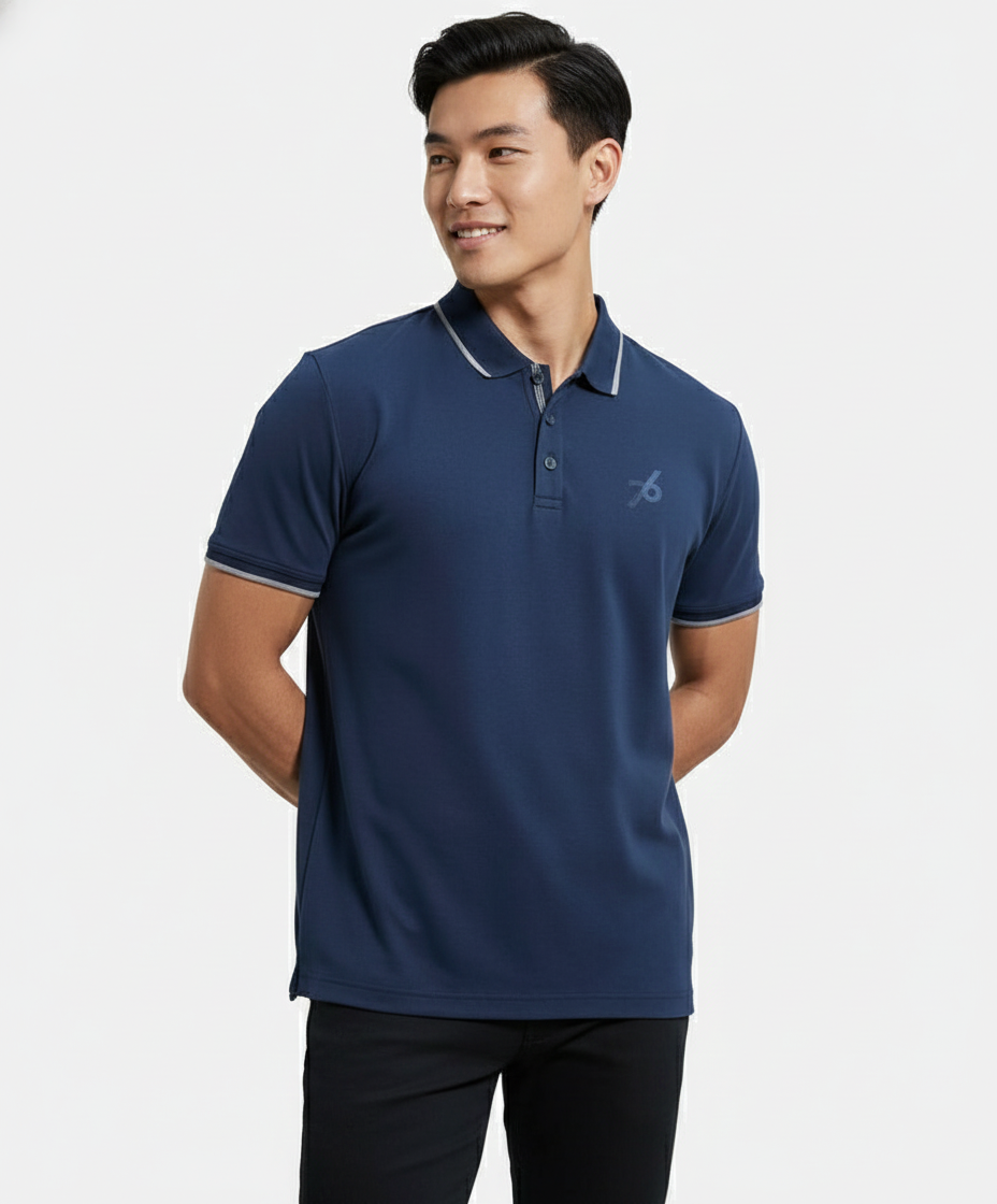 Jockey Men’s Athleisure Polo T-Shirt | Cotton Rich Sports Polo | Casual & Active Wear | 3911