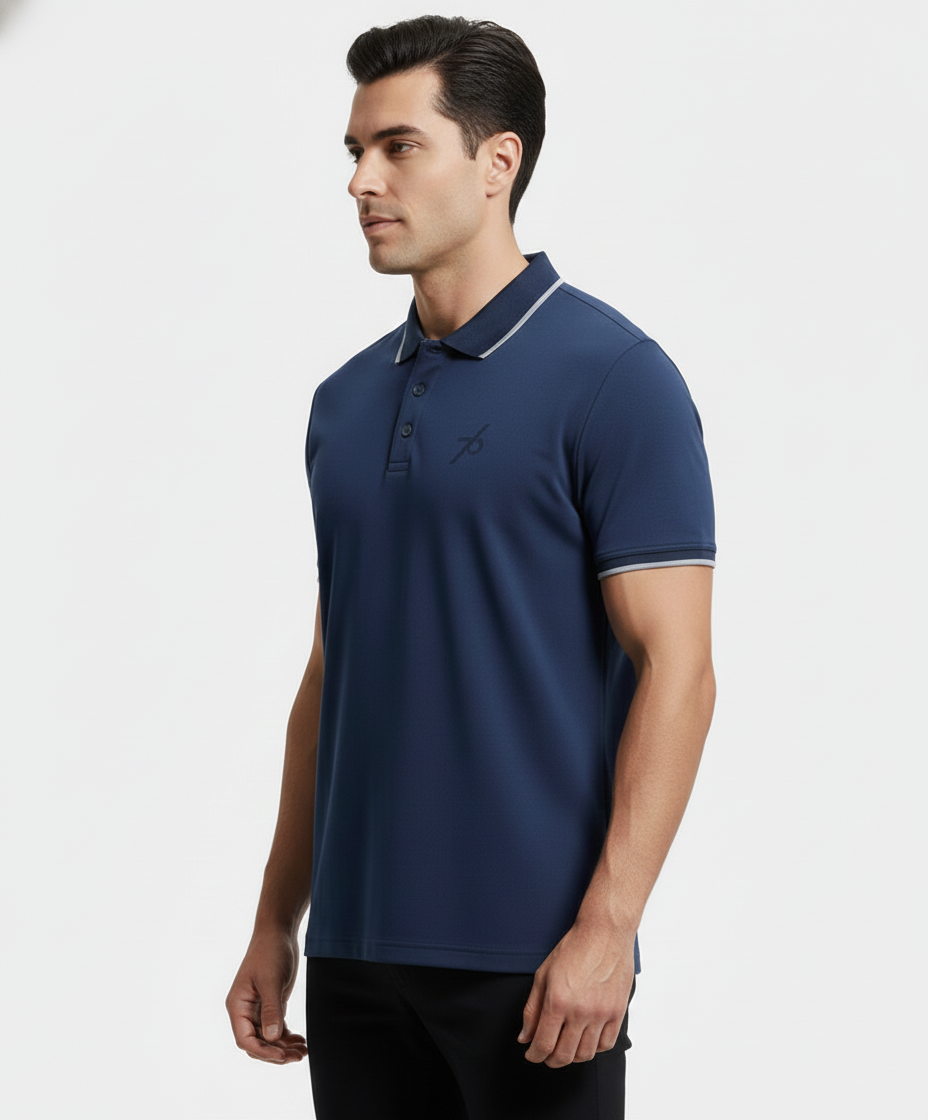Jockey Men’s Athleisure Polo T-Shirt | Cotton Rich Sports Polo | Casual & Active Wear | 3911