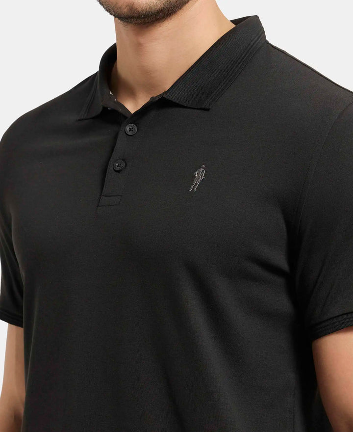 Jockey Men’s Athleisure Polo T-Shirt | Cotton Rich Casual Sports Polo | 3912