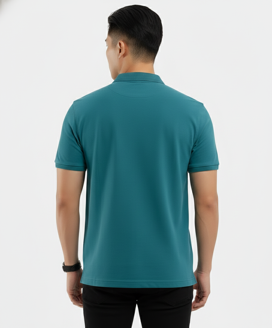 Jockey Men’s Athleisure Polo T-Shirt | Cotton Rich Casual Sports Polo | 3912