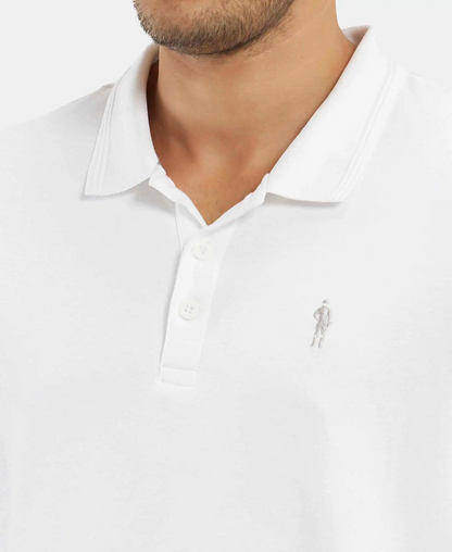 Jockey Men’s Athleisure Polo T-Shirt | Cotton Rich Casual Sports Polo | 3912