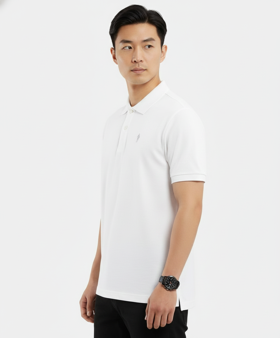 Jockey Men’s Athleisure Polo T-Shirt | Cotton Rich Casual Sports Polo | 3912
