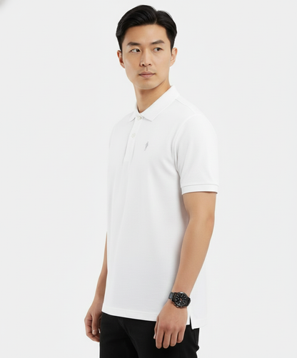 Jockey Men’s Athleisure Polo T-Shirt | Cotton Rich Casual Sports Polo | 3912