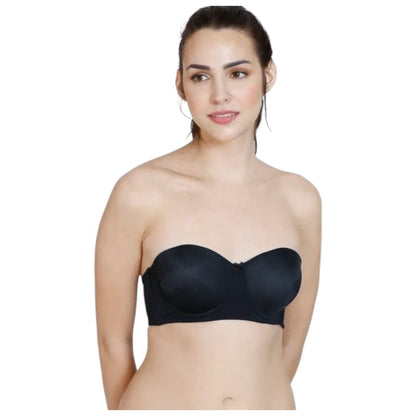 Zivame Beautiful Basics Padded Wired 3/4th Coverage Strapless Bra-Zi1133- 