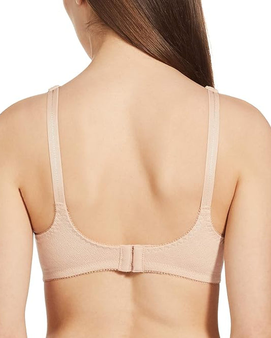 Triumph 20/555 Mamabel Maternity Full Coverage Feeding Bra for Comfortable Nursing & Gentle Support Neutral Beige