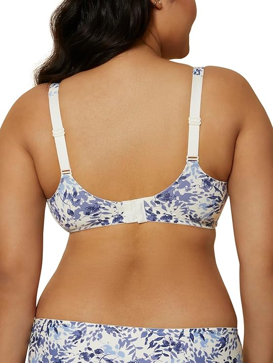 Triumph 100|496 Printed Minimizer Non Padded Non Wired Bra|496