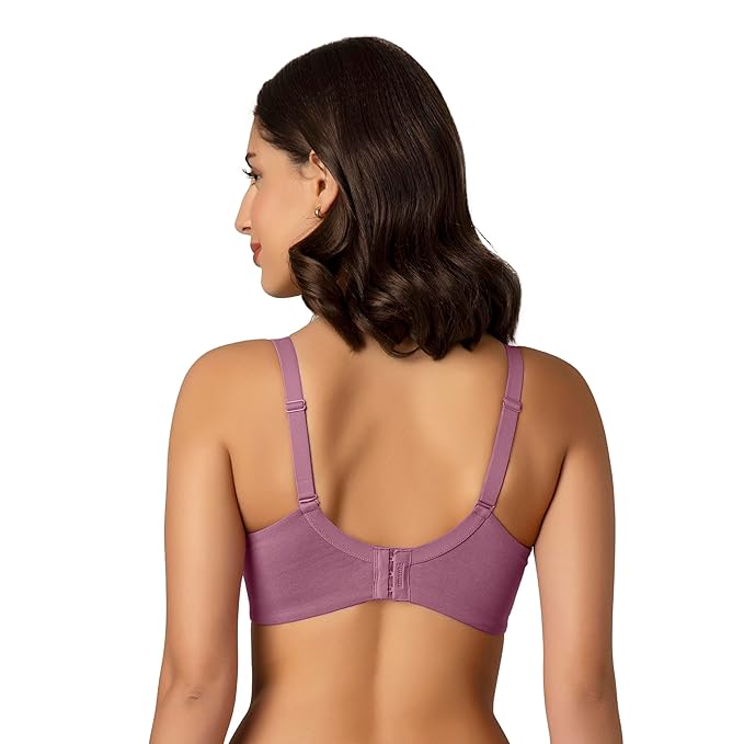 Amante Padded Non Wired Essential Support Cotton T-Shirt Bra|Bra75501