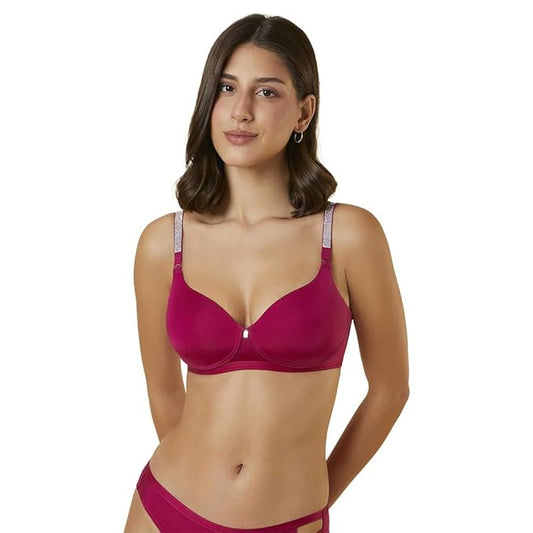 Triumph 110|745 Shiny Essential Padded Non Wired T-Shirt Bra|745