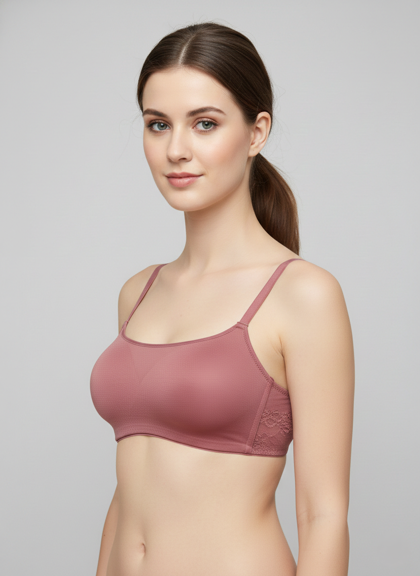 Triumph 757 Padded Non-Wired Bra | Seamless Lightly Padded T-Shirt Bra | Everyday Comfort Fit