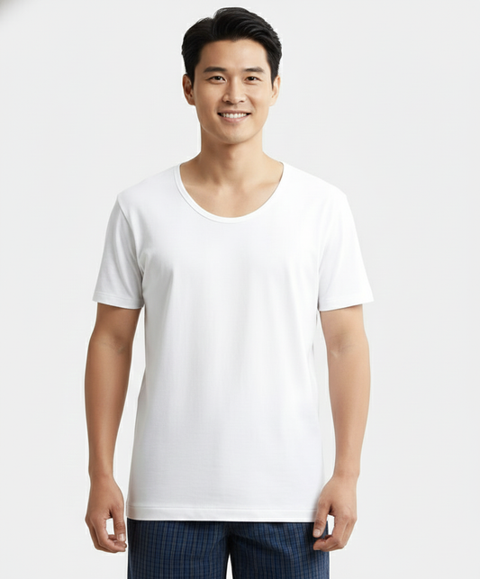 Jockey Men’s Classic Vest | Super Combed Cotton Sleeveless Undershirt | 8817