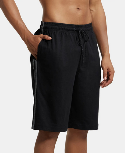 Jockey Men’s Athleisure Shorts | Cotton Rich Flexible Bottoms | 9426