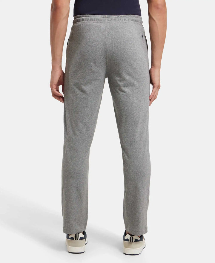 Jockey Men’s Athleisure Lower | Cotton Rich Track Pant | Flexible Activewear Bottoms | 9500