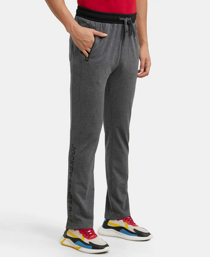 Jockey Men’s Athleisure Lower | Ultra-Soft Cotton Track Pants | Comfortable Daily Wear | 9510