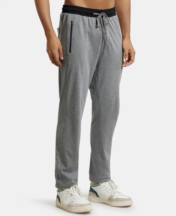 Jockey Men’s Athleisure Lower | Ultra-Soft Cotton Track Pants | Comfortable Daily Wear | 9510
