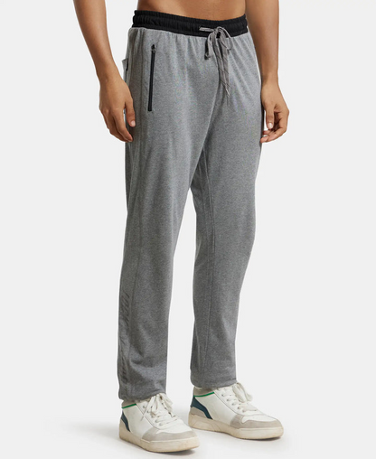 Jockey Men’s Athleisure Lower | Ultra-Soft Cotton Track Pants | Comfortable Daily Wear | 9510