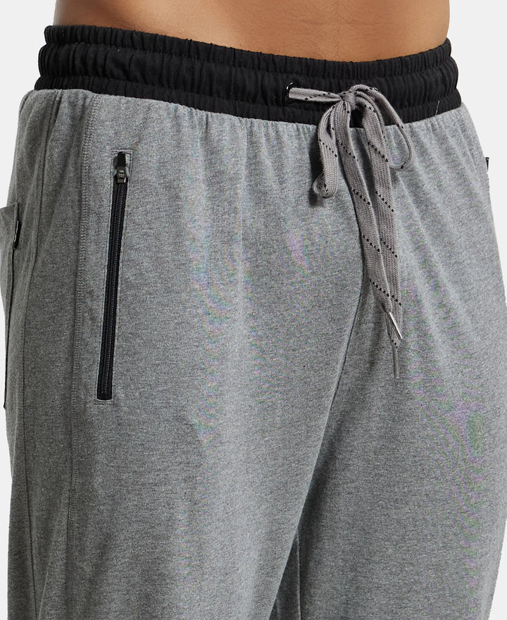 Jockey Men’s Athleisure Lower | Ultra-Soft Cotton Track Pants | Comfortable Daily Wear | 9510