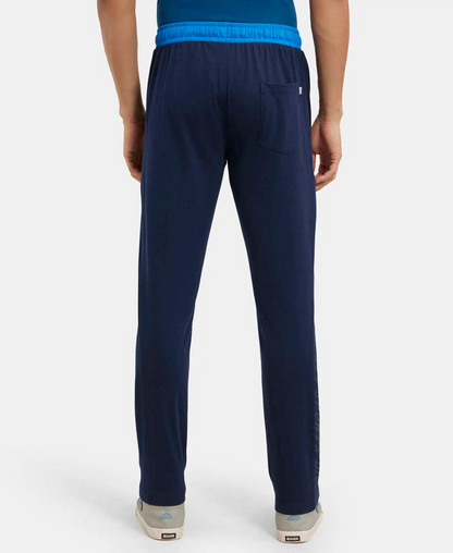 Jockey Men’s Athleisure Lower | Ultra-Soft Cotton Track Pants | Comfortable Daily Wear | 9510