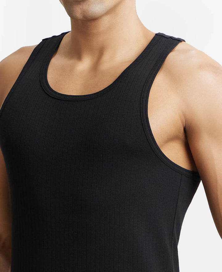 Jockey Men’s Racer Back Vest | 100% Cotton Soft Undershirt | Breathable Daily Innerwear | 9922