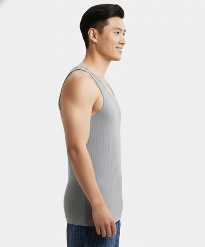 Jockey Men’s Racer Back Vest | 100% Cotton Soft Undershirt | Breathable Daily Innerwear | 9922