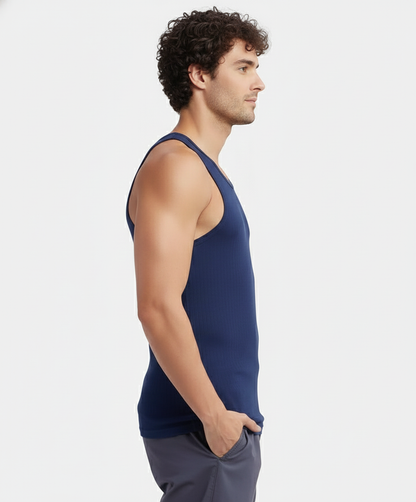 Jockey Men’s Racer Back Vest | 100% Cotton Soft Undershirt | Breathable Daily Innerwear | 9922