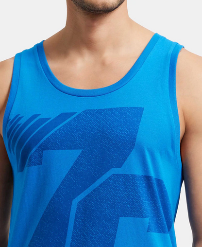 Jockey Men’s Muscle Tee | Sleeveless Athleisure Gym Vest | Soft Cotton Performance Wear | 9928